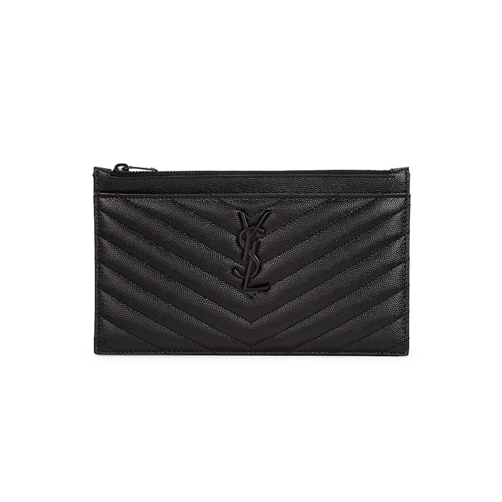 YSL Zip Wallet
